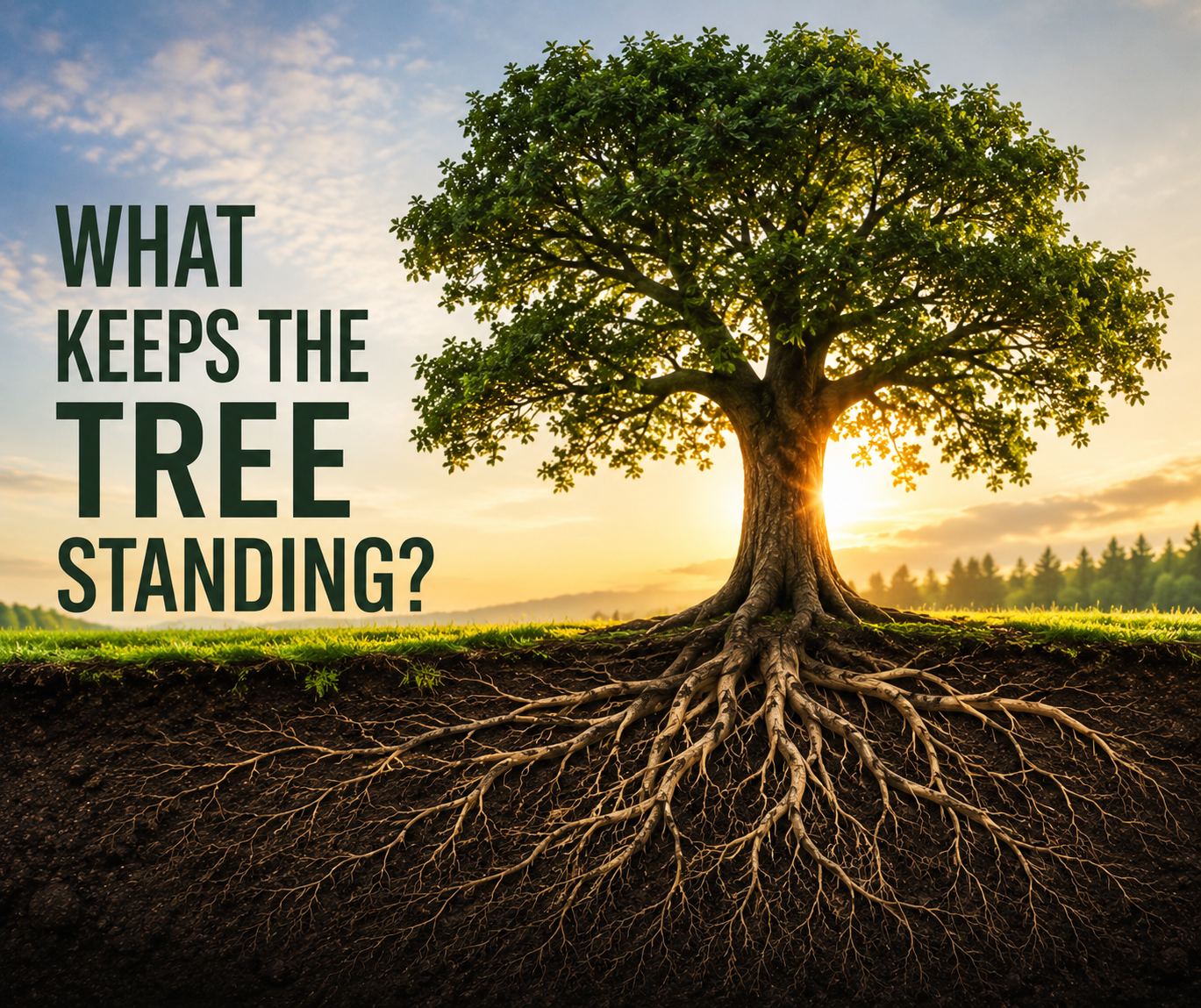 What Keeps The Tree Standing
